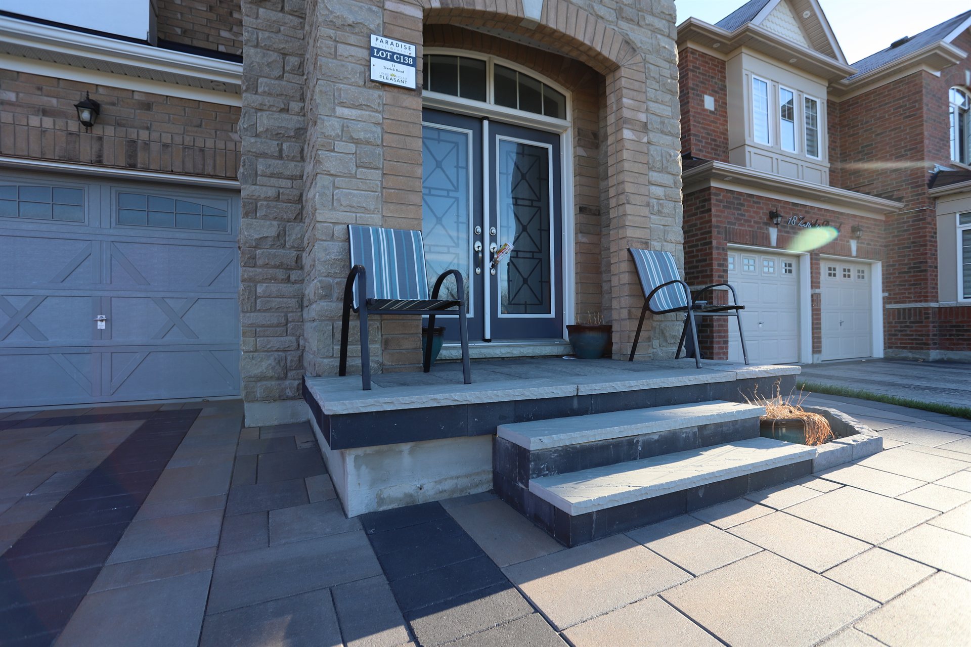 Stone steps